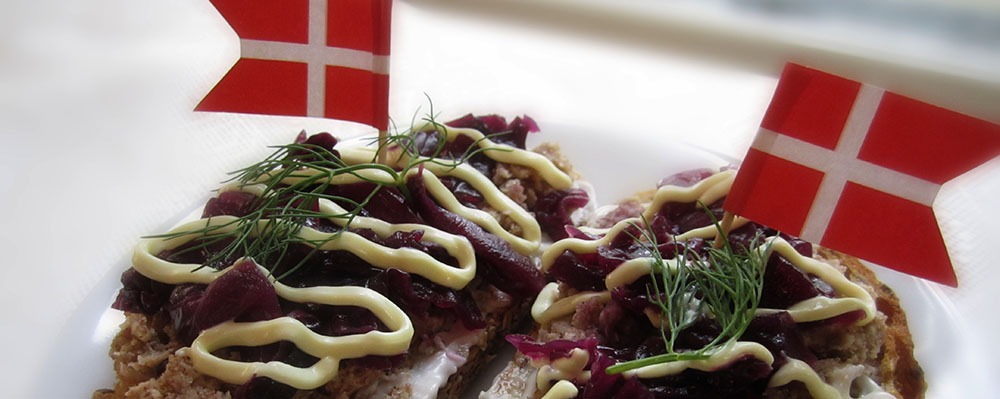Danish pâté sandwich