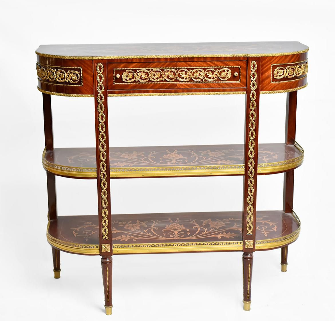 Marquetry Console — view 3