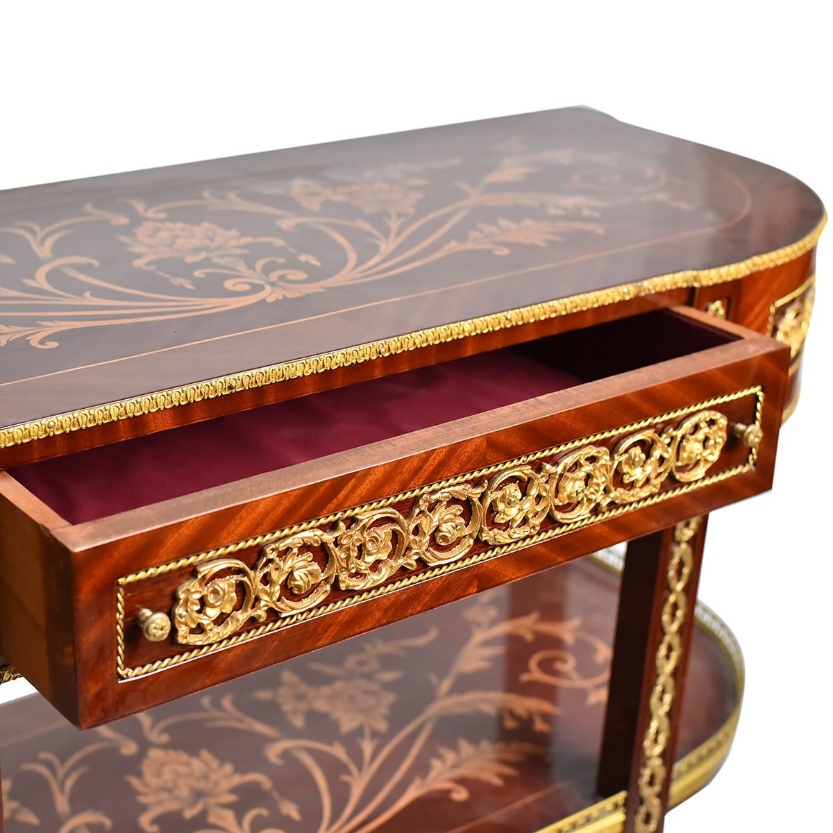 Marquetry Console — view 4